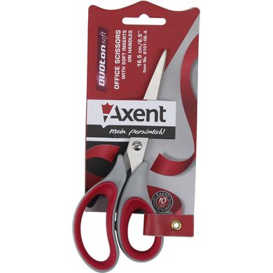 Ножиці офісні Axent Duoton Soft 6101-06 16,5 см
