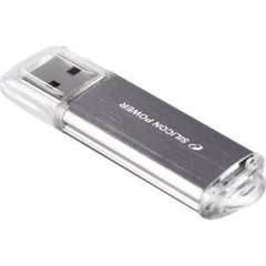 Флеш-пам'ять 16 GB Silicon Power Ultima" II-I series silver USB
