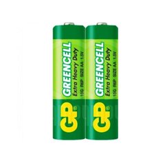 Батарейки GP зелене R-03 / плівка 2 шт (20) (100) (500)
