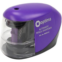 Точилка автоматична "Optima" на батарейці, фіолетова №O40650-12