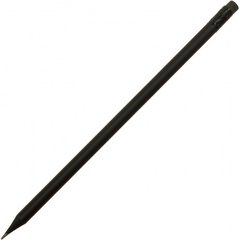 Олівець графітний "Optima" All Black №O15540 HB з гумкою(10)(100)