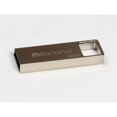 Флеш-пам`ять 32GB "Mibrand" Shark USB2.0 silver №1263
