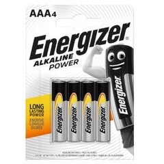 Батарейки Energizer Alkaline Power LR-03/блістер 4шт(12)