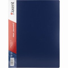 Папка Axent" А4 з 100 ф. синє (6) №1200-02-А