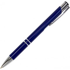 Ручка авт. кульк. "Economix" №E10307-24 HIT сіня,метал.,корпус темно-синій(50)