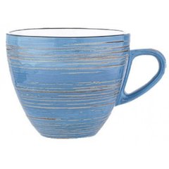 Чашка керам. 190мл "Spiral Blue" №WL-669635/6353/Wilmax/(6)