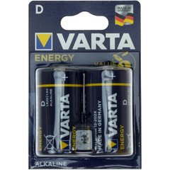 Батарейки Varta energy LR-20/блістер 2шт