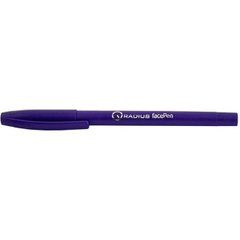 Ручка кулькова Radius Face pen 7890 0,7 мм фіолетова