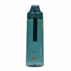 Пляшка для води пластик "Yes" 850мл синя №707637(10)