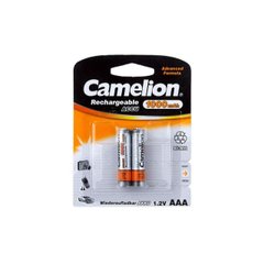Акумулятори Camelion Ni-Mh (R-03,1000 mAh) / блістер 2 шт (12)
