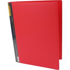 Папка Scholz" А4 / 2,5 см на 2 кільця з кишенею PP червона (12) №5218 / 03070011