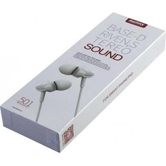 Навушники вакуумні Remax №501 (гарнітура) white