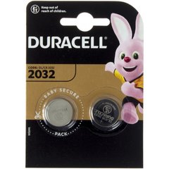 Батарейка Duracell CR2032/2bl(2)l(20)