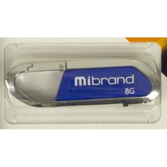 Флеш-пам`ять 8GB "Mibrand" Aligator USB2.0 blue №0367