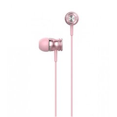 Навушники вакуумні Havit HV-E303P pink+мікрофон