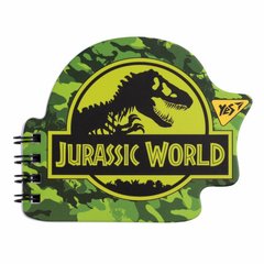 Блокнот пруж. A7 24арк. Jurassic World, фігурний №681816/Yes/(30)(60)
