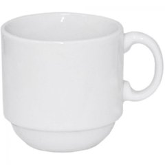 Чашка керам. 80мл біла №1364/S&T/(12)(48)