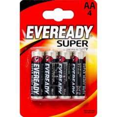 Батарейки Energizer Eveready Super Heavy Duty R-06/блістер 4шт(24)