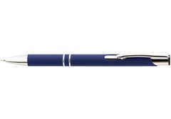 Ручка авт. кульк. "Economix" №E10312-24 Promo Soft сіня,метал.,корпус синій(1)(50)