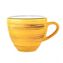 Чашка керам. 190мл "Spiral Yellow" №WL-669435/4359/Wilmax/(6)