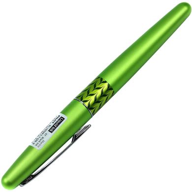 Ручка ролер "Pilot" світло-зелений металік, "мармур", черноая №BLVBMR37-MB-BE / 5607