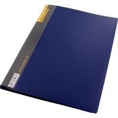Папка с 40-ка файлами A4 Scholz полипропилен синяя 06503/03060626