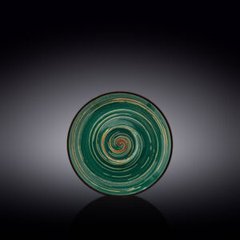 Блюдце керам. "Spiral Green" 15см №WL-669536/5366/Wilmax/(6)(48)