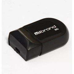 Флеш-пам`ять 8GB "Mibrand" Scorpio USB2.0 black №1241